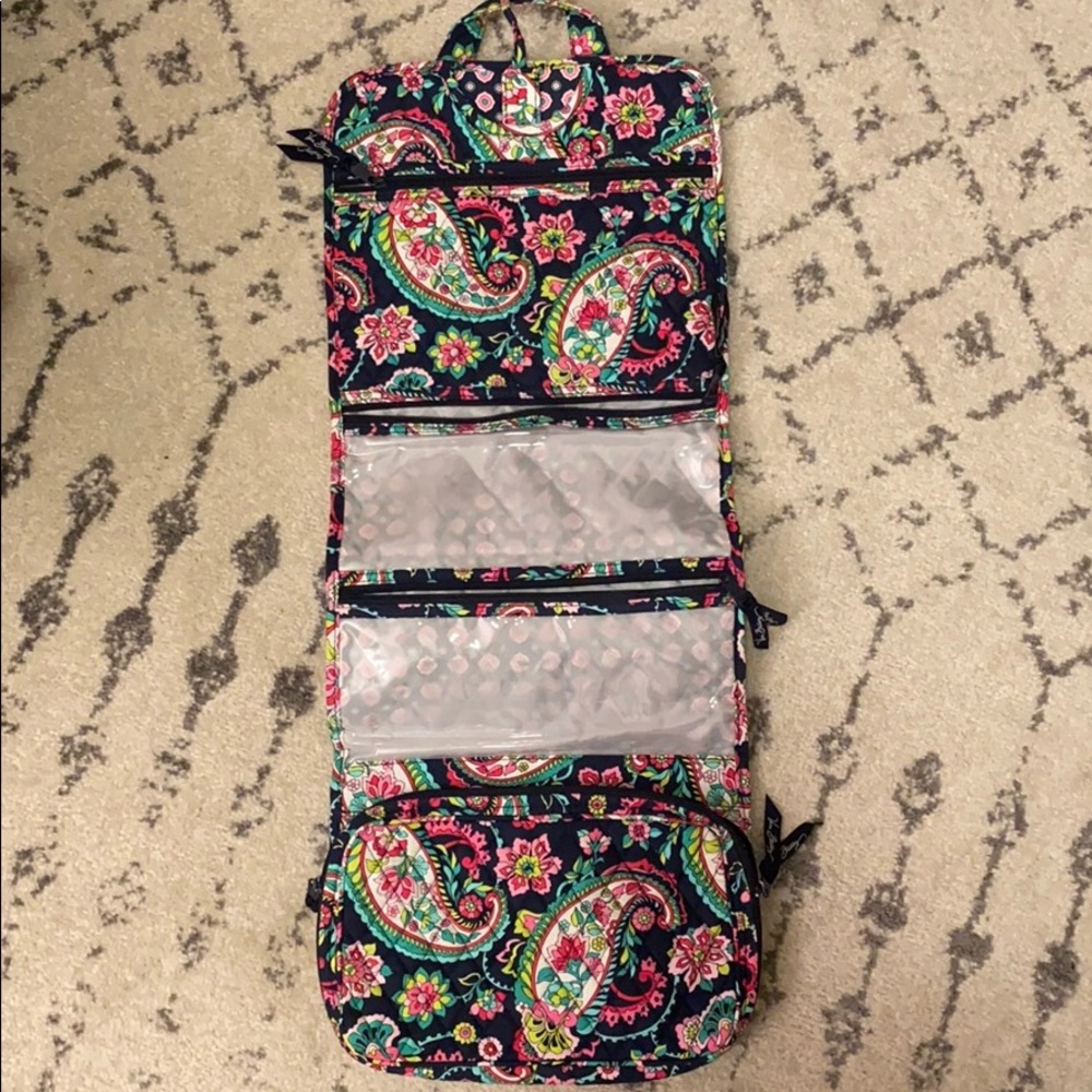 Vera Bradley cosmetic travel bag